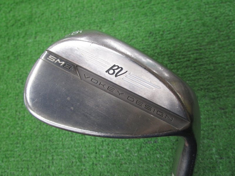 中古ゴルフ ボーケイSM8ブラッシュドスチール56-12D 56°