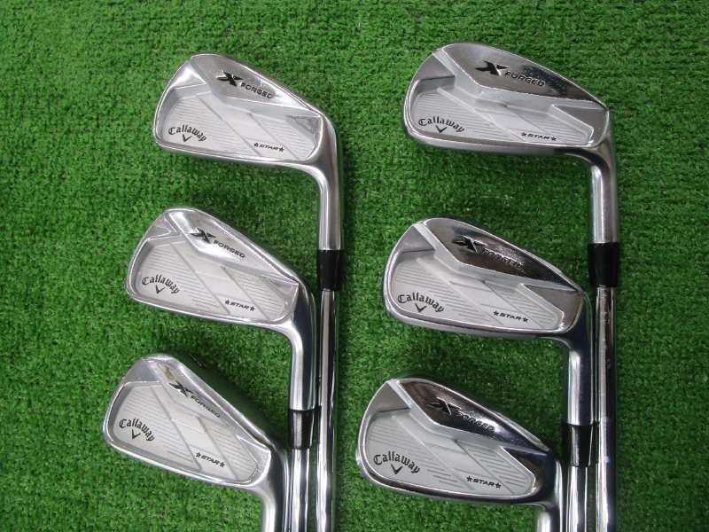 中古ゴルフ X-FORGED STAR 6本