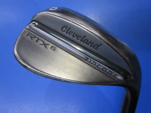 中古ゴルフ RTX-6 ZIPCORE BLACK 60-10 60°