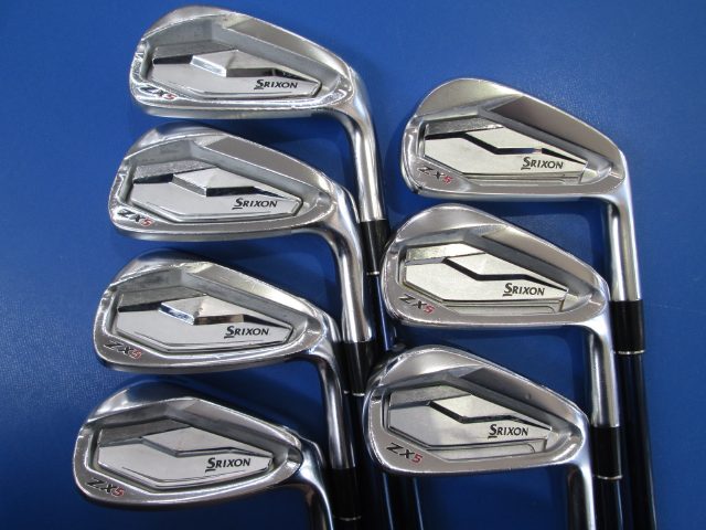 中古ゴルフ スリクソンZX5 7本