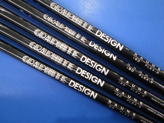 中古ゴルフ RAUNE IRON i90（R）5本　6-PW