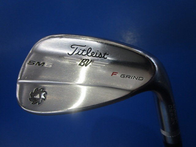 中古ゴルフ ボーケイSM6ツアークローム52-12F 52°