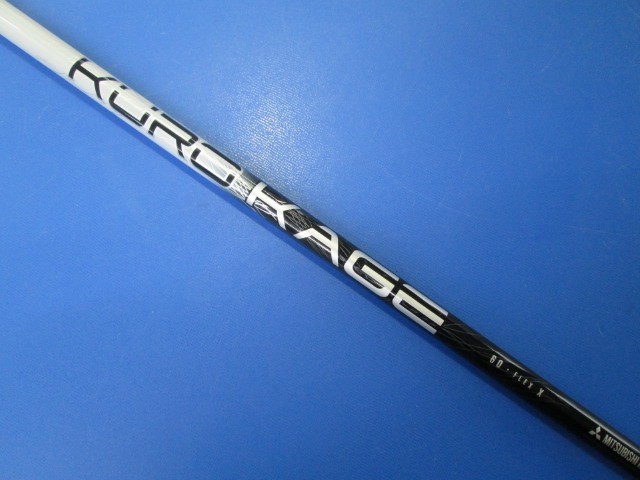 中古ゴルフ KUROKAGE Silver TiNi 60G（X） 44.75イン テーラーメイド用スリーブ