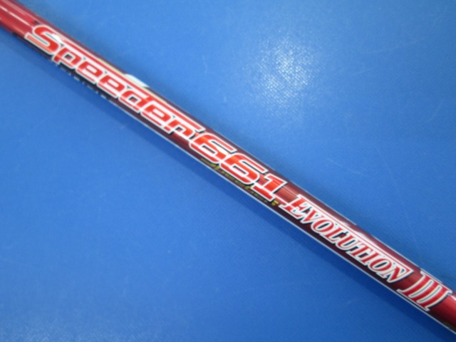 中古ゴルフ Speeder 661 Evolution III（S） スリクソン用スリーブ 43.625インチ
