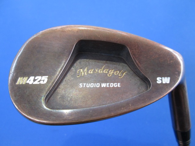中古ゴルフ STUDIO WEDGE M425  銅メッキ 58°