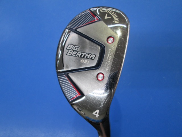 中古ゴルフ ビックバーサB21ユーティリティ 4H 21°
