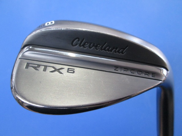 中古ゴルフ RTX-6 ZIPCORE BLACK 58-10 58°