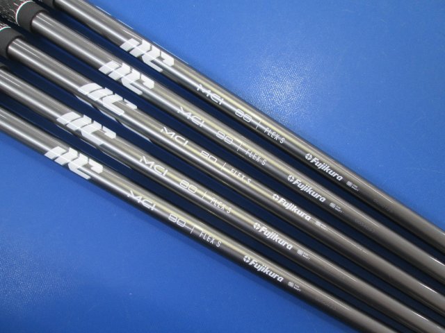 中古ゴルフ MCI 2025 80（S） 5本セット　6-9.PW