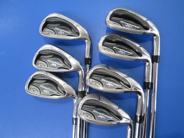 中古ゴルフ スチールヘッドXR 7本