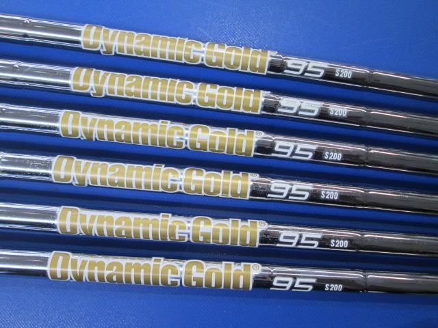 中古ゴルフ Dynamic Gold 95（S200）　5-PW 6本セット