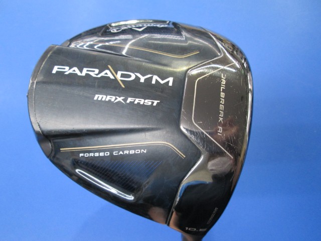 中古ゴルフ PARADYM MAX FAST 10.5°