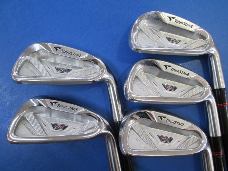 中古ゴルフ ツアーステージX-BLADE GR FORGED2012 5本