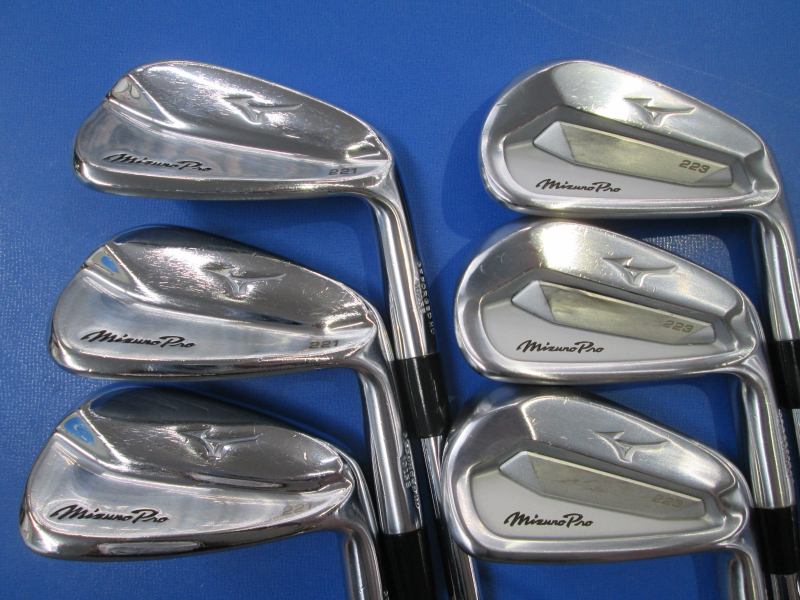 中古ゴルフ Mizuno Pro 223・221 コンボ 6本