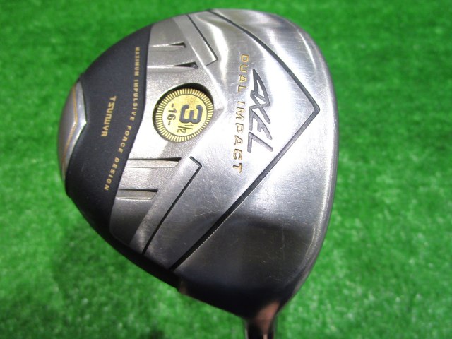 中古ゴルフ アクセル デュアルインパクトMM 3-1/2W 16°