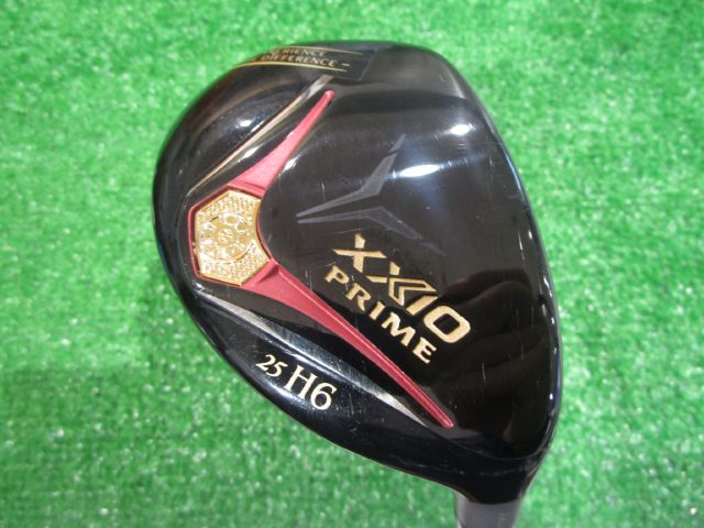 中古ゴルフ ゼクシオプライムユーティリティ2025 H6 25°