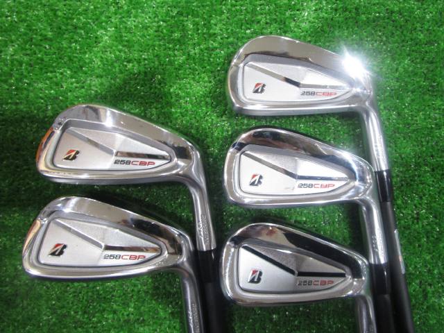中古ゴルフ 258CBP 5本