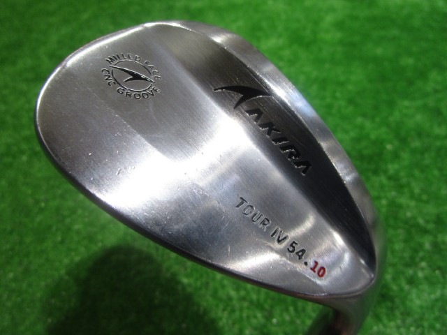 中古ゴルフ アキラ ツアーウェッジIV 54-10 54°