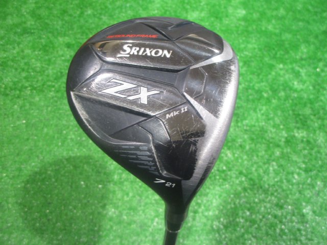 中古ゴルフ スリクソンZX Mk II 7W 21°