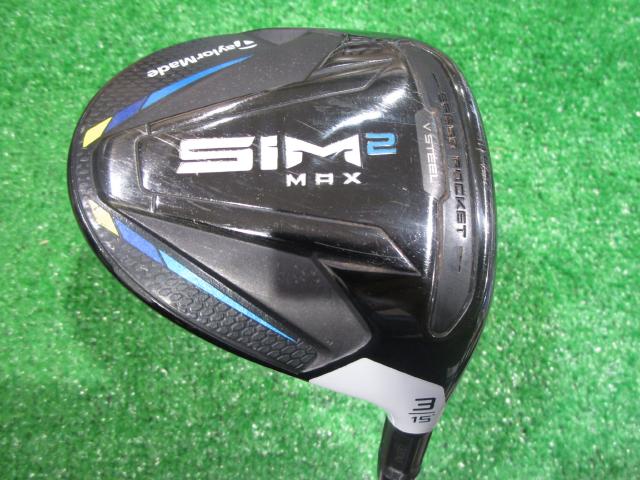 中古ゴルフ SIM2 MAX 3W 15°