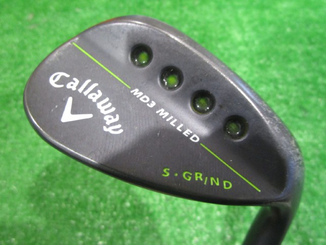 中古ゴルフ MD3 MILLED マットブラック 60-09S 60°