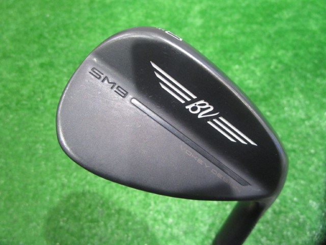 中古ゴルフ ボーケイSM9ジェットブラック50-12F 50°