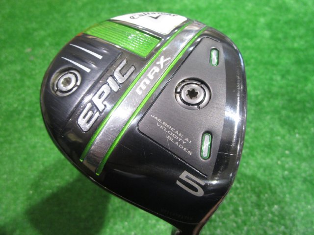 中古ゴルフ EPIC MAX 5W 18°