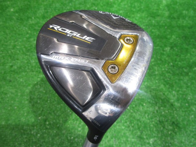 中古ゴルフ ROGUE ST MAX FAST 3W 16°