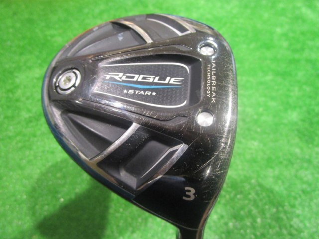 中古ゴルフ ROGUE STAR 3W 15°