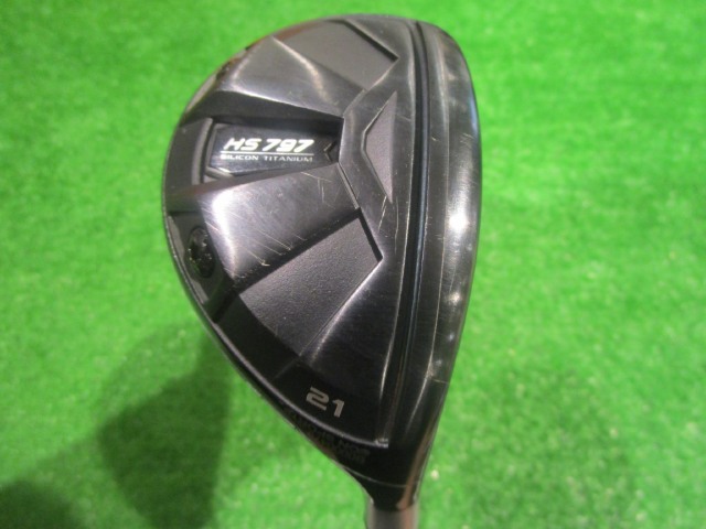 中古ゴルフ GIGA HS-797ユーティリティ 21 21°
