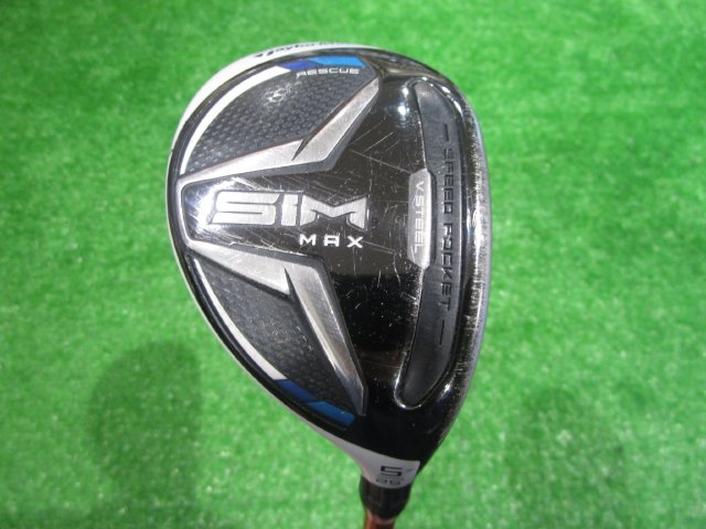 中古ゴルフ SIM MAX RESCUE #5 25°