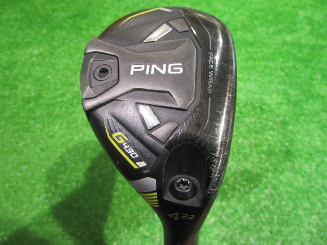 中古ゴルフ G430 HYBRID #4 22°