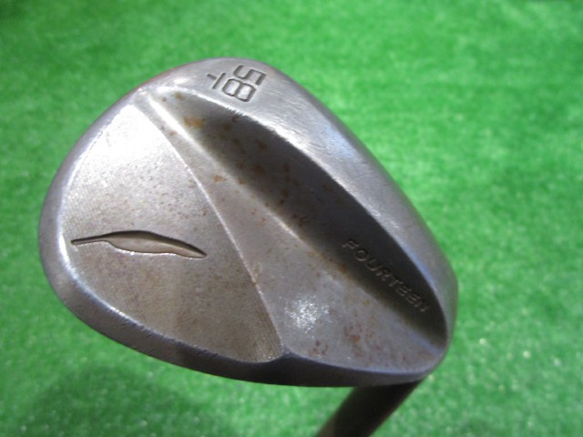 中古ゴルフ F-WEDGE　ノーメッキ仕上げ 58°