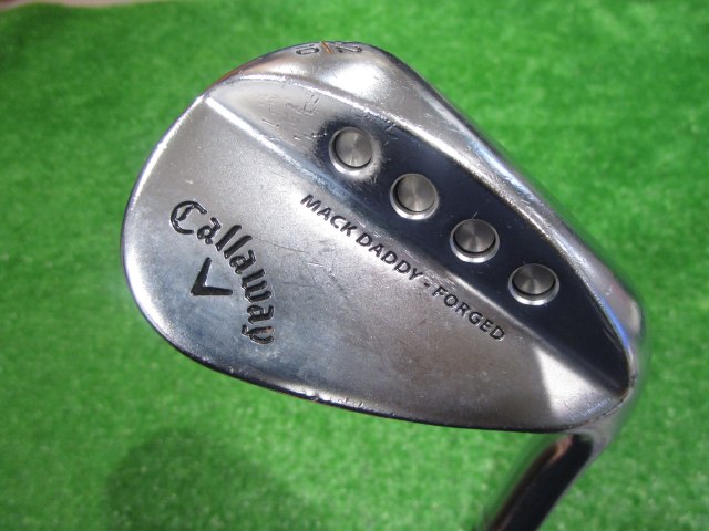 中古ゴルフ MACK DADDY FORGED 2018 クロム 52-10 52°