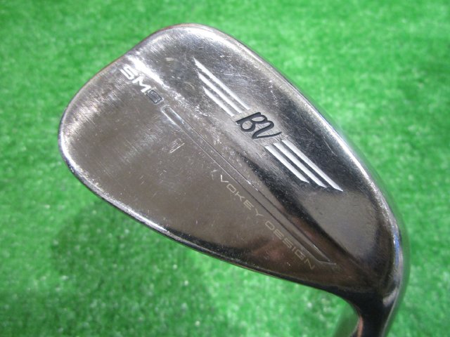 中古ゴルフ ボーケイSM9ブラッシュドスチール50-12F 50°