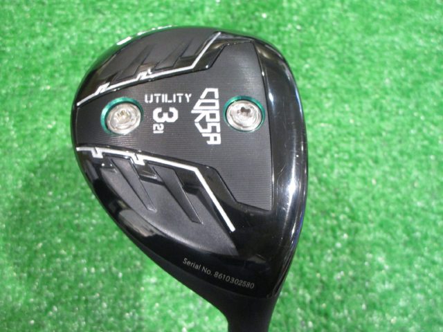 中古ゴルフ CORSA UTILITY WOOD 2021 21 21°