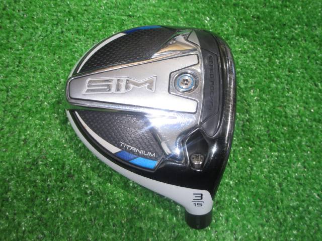 中古ゴルフ SIM 3W 15°