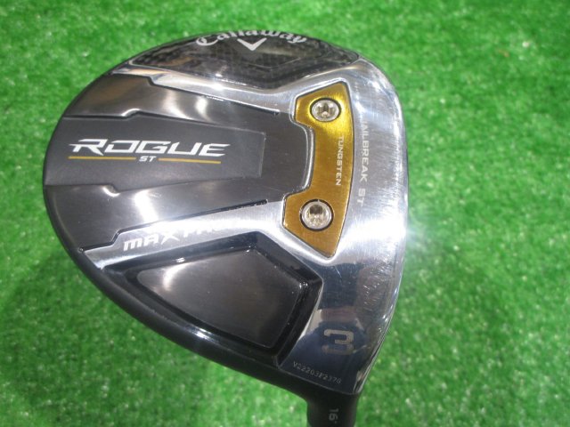 中古ゴルフ ROGUE ST MAX FAST 3W 16°