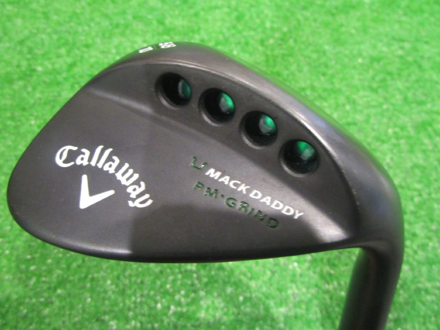 中古ゴルフ MACK DADDY PM GRIND ブラック 58-10 58°