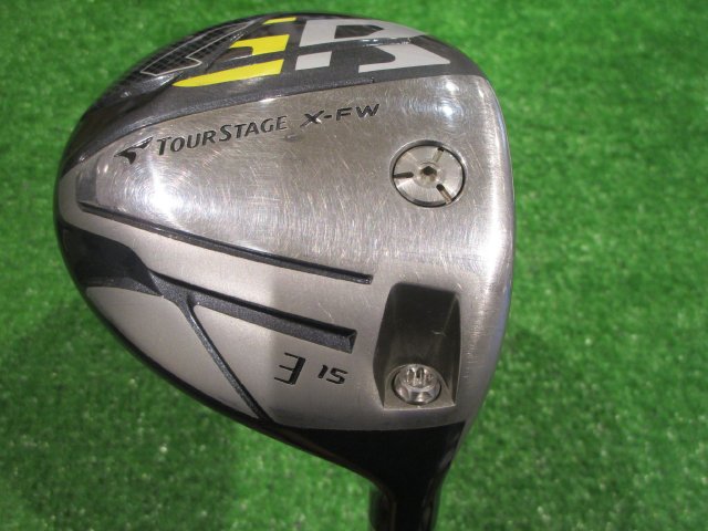 中古ゴルフ ツアーステージX-FW GR 2014 3W 15°
