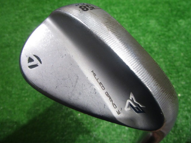 中古ゴルフ MILLED GRIND3 Chrome 58SB-11 58°