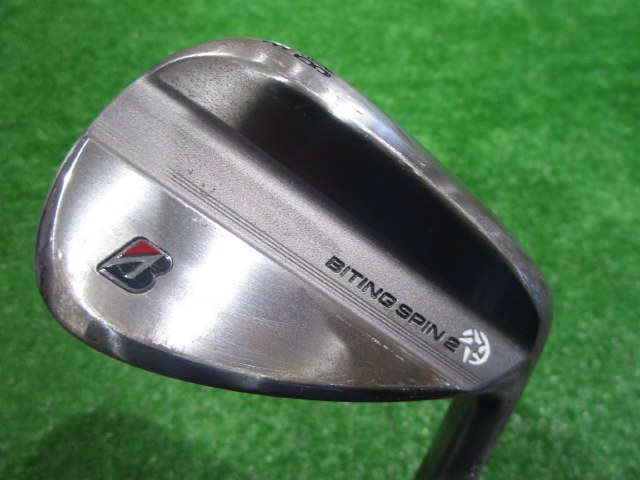 中古ゴルフ BITING SPIN 2 ノーメッキ 48-8 48°