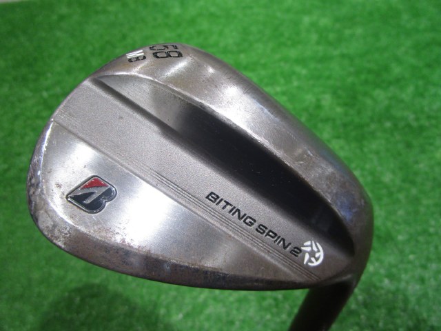 中古ゴルフ BITING SPIN 2 ノーメッキ 58-8 58°