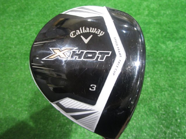 中古ゴルフ X HOT 3W 15°