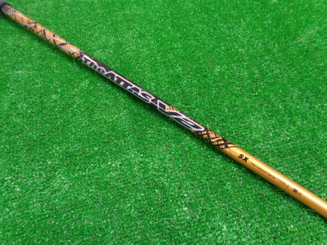 中古ゴルフ The ATTAS V2 5（X） GOLD ver キャロウェイ用スリーブ 45.75インチ