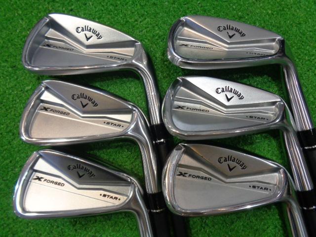 中古ゴルフ X-FORGED STAR 2024 6本