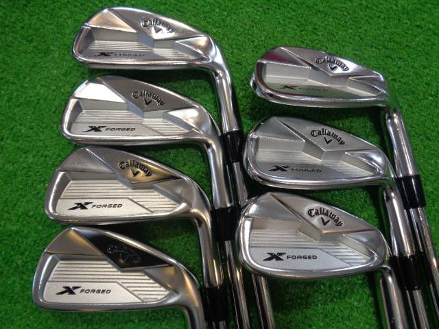 中古ゴルフ X-FORGED2017 7本