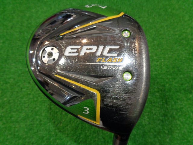 中古ゴルフ EPIC FLASH STAR 3W 15°