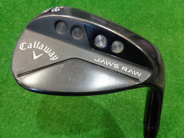中古ゴルフ JAWS RAW BLACK 58-12X 58°