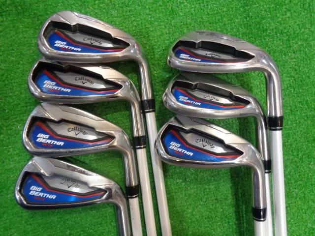 中古ゴルフ ビックバーサBETA2014 7本