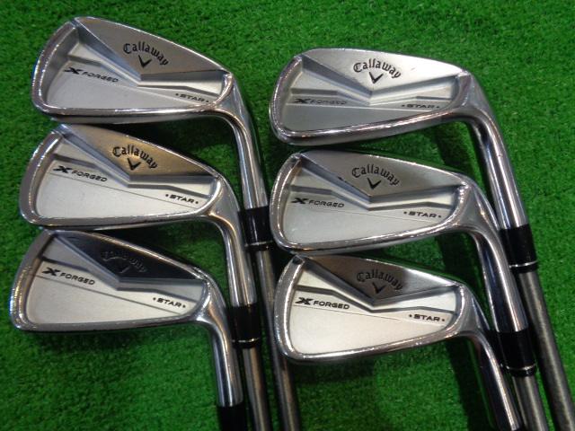 中古ゴルフ X-FORGED STAR 2024 6本